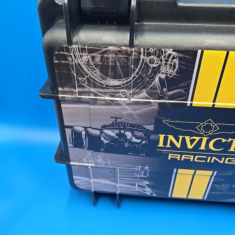 Invicta 8-Slot Dive Impact Watch Case, Racing Team, SKC Black (DC8RT-SKCBLK)